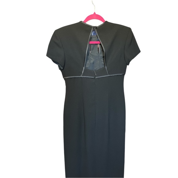 Liz Claiborne Black Maxi Dress Evening Church Funeral Event Special Occasion - Picture 5 of 10